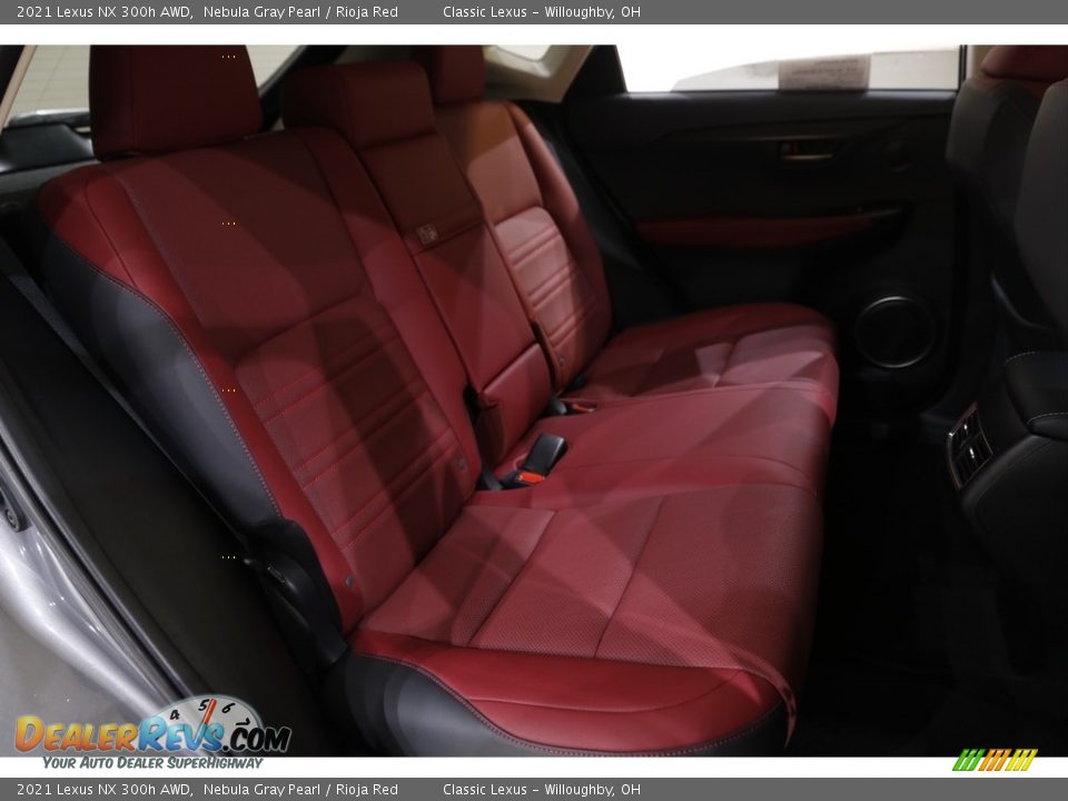 Rear Seat of 2021 Lexus NX 300h AWD Photo #17