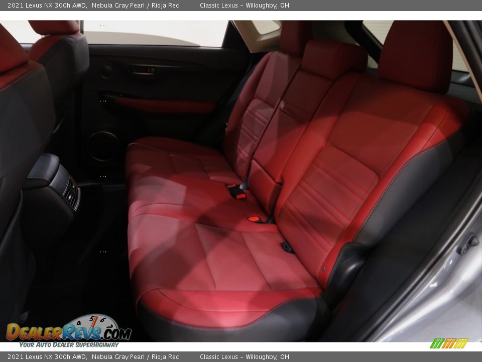 Rear Seat of 2021 Lexus NX 300h AWD Photo #18