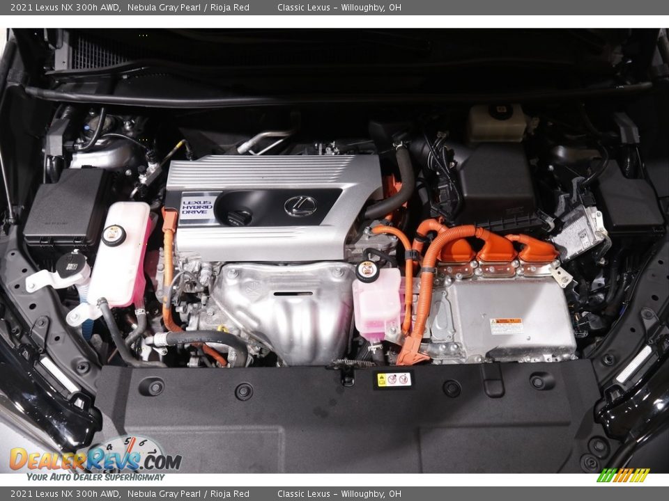 2021 Lexus NX 300h AWD 2.5 Liter DOHC 16-Valve VVT-i 4 Cylinder Gasoline/Electric Hybrid Engine Photo #20