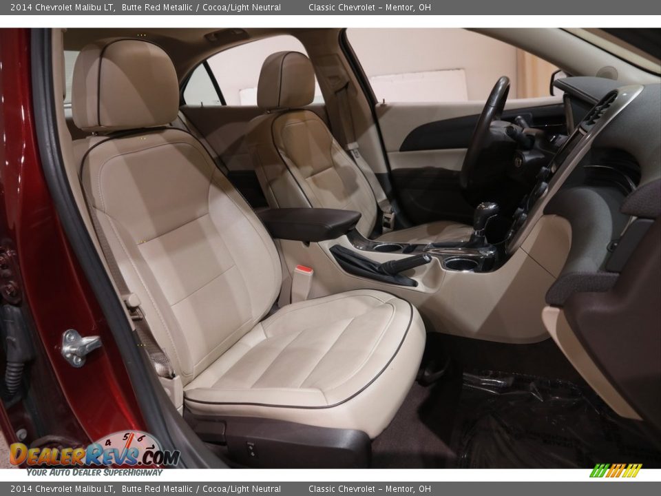 2014 Chevrolet Malibu LT Butte Red Metallic / Cocoa/Light Neutral Photo #14