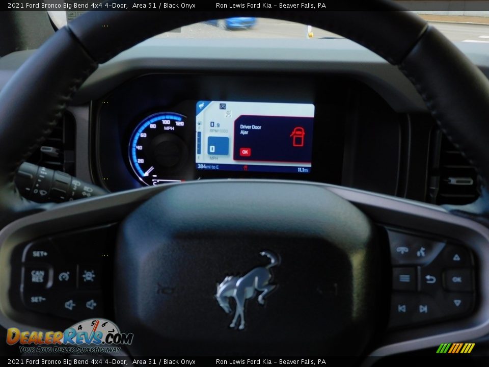 2021 Ford Bronco Big Bend 4x4 4-Door Area 51 / Black Onyx Photo #19