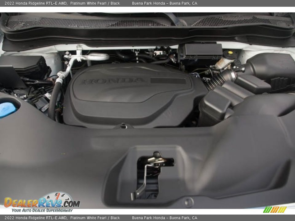 2022 Honda Ridgeline RTL-E AWD Platinum White Pearl / Black Photo #11