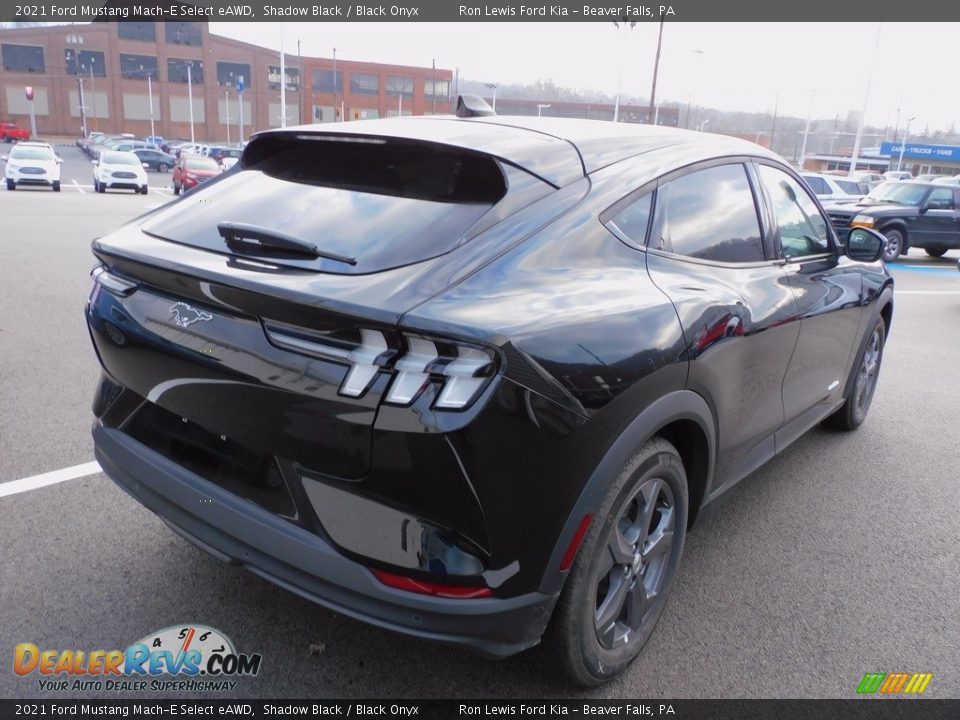 2021 Ford Mustang Mach-E Select eAWD Shadow Black / Black Onyx Photo #2