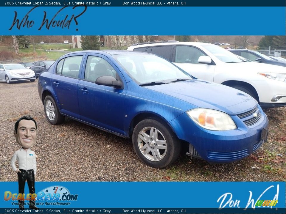 2006 Chevrolet Cobalt LS Sedan Blue Granite Metallic / Gray Photo #1