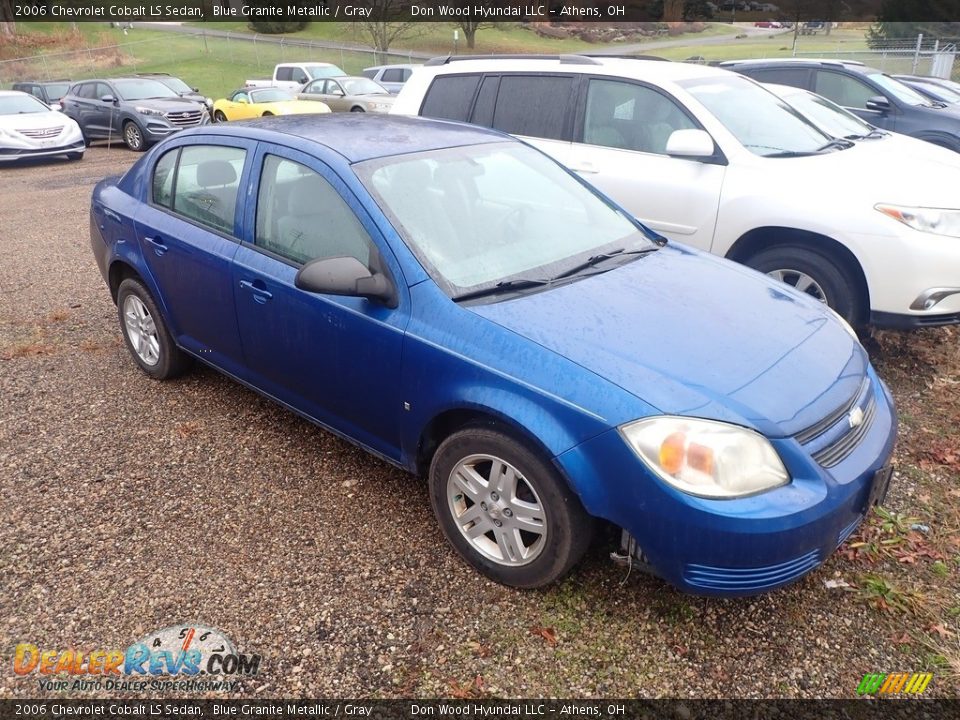 2006 Chevrolet Cobalt LS Sedan Blue Granite Metallic / Gray Photo #2