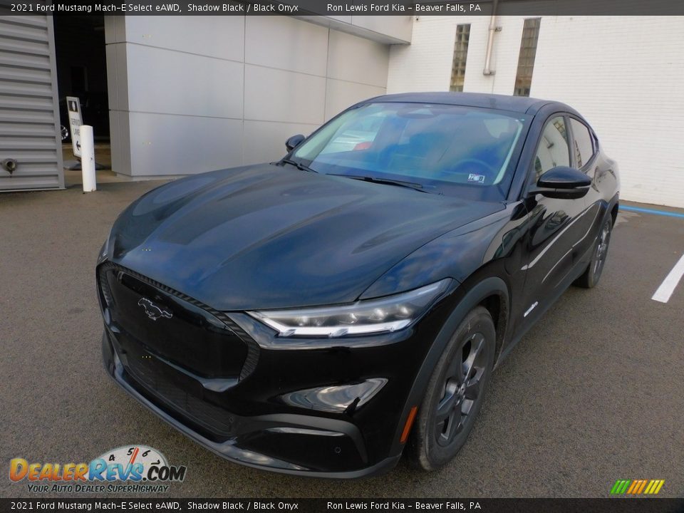 2021 Ford Mustang Mach-E Select eAWD Shadow Black / Black Onyx Photo #7