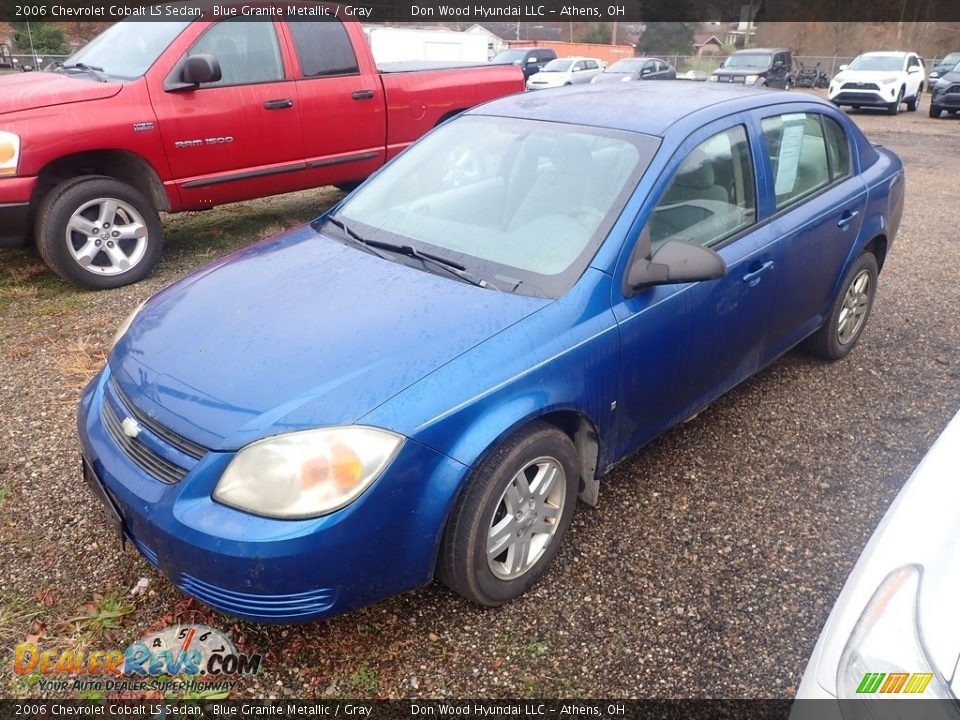 2006 Chevrolet Cobalt LS Sedan Blue Granite Metallic / Gray Photo #6