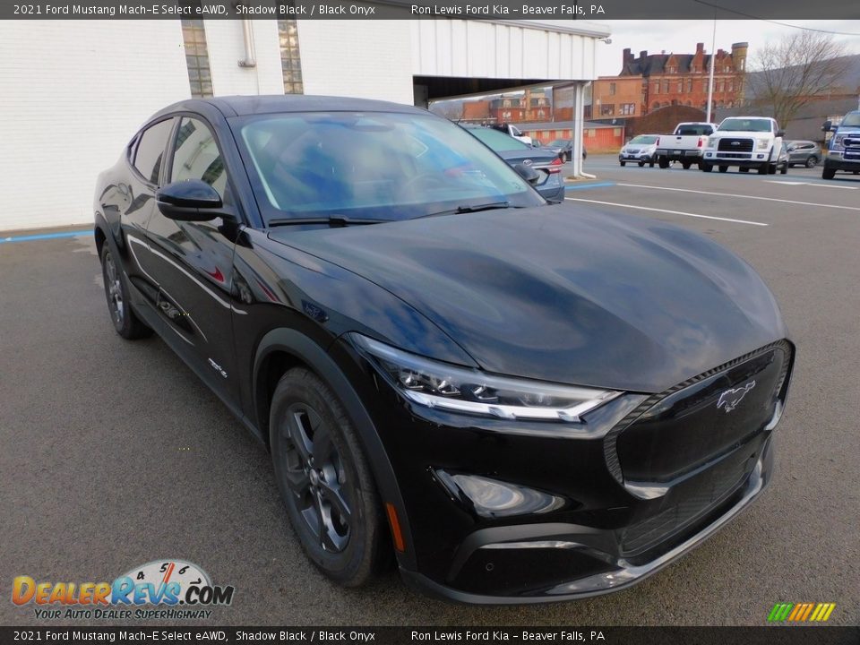 2021 Ford Mustang Mach-E Select eAWD Shadow Black / Black Onyx Photo #9