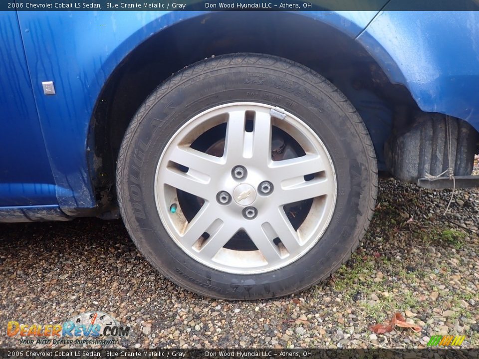 2006 Chevrolet Cobalt LS Sedan Blue Granite Metallic / Gray Photo #11