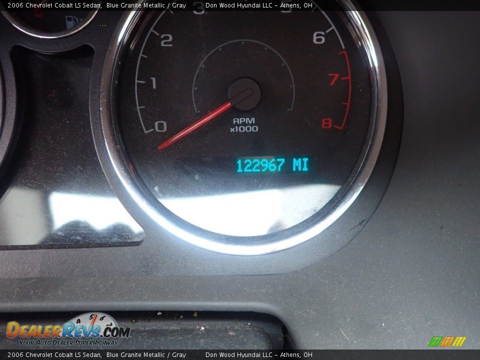 2006 Chevrolet Cobalt LS Sedan Blue Granite Metallic / Gray Photo #13