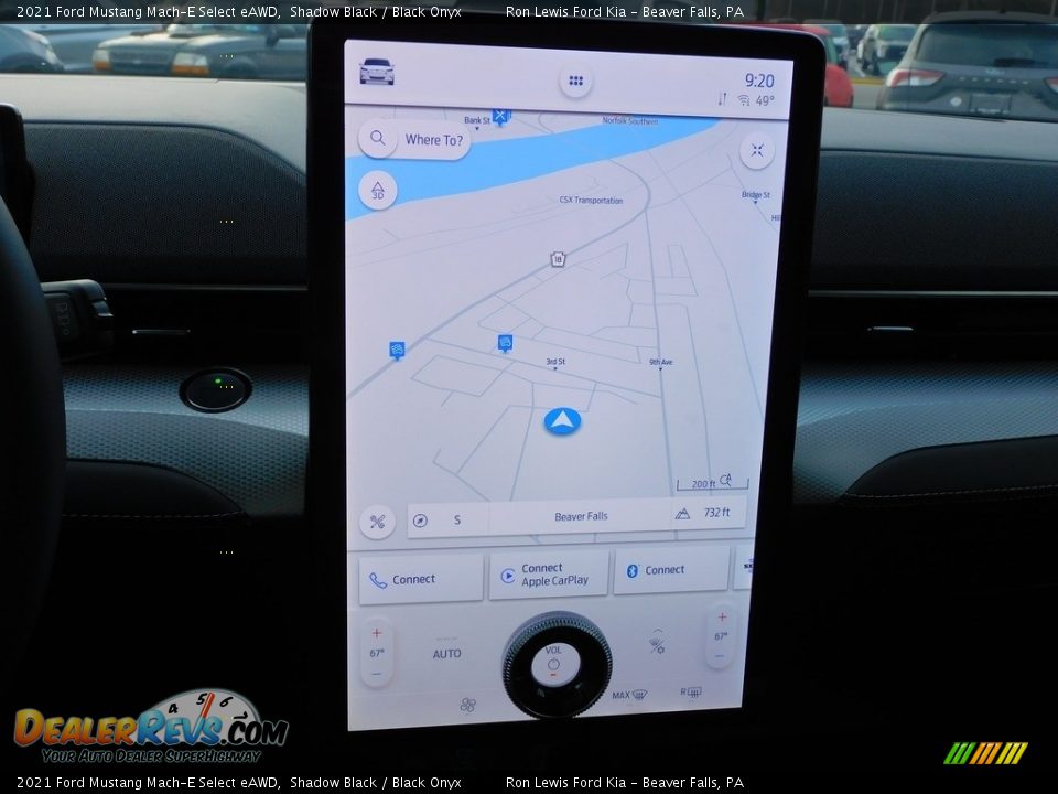 Navigation of 2021 Ford Mustang Mach-E Select eAWD Photo #15