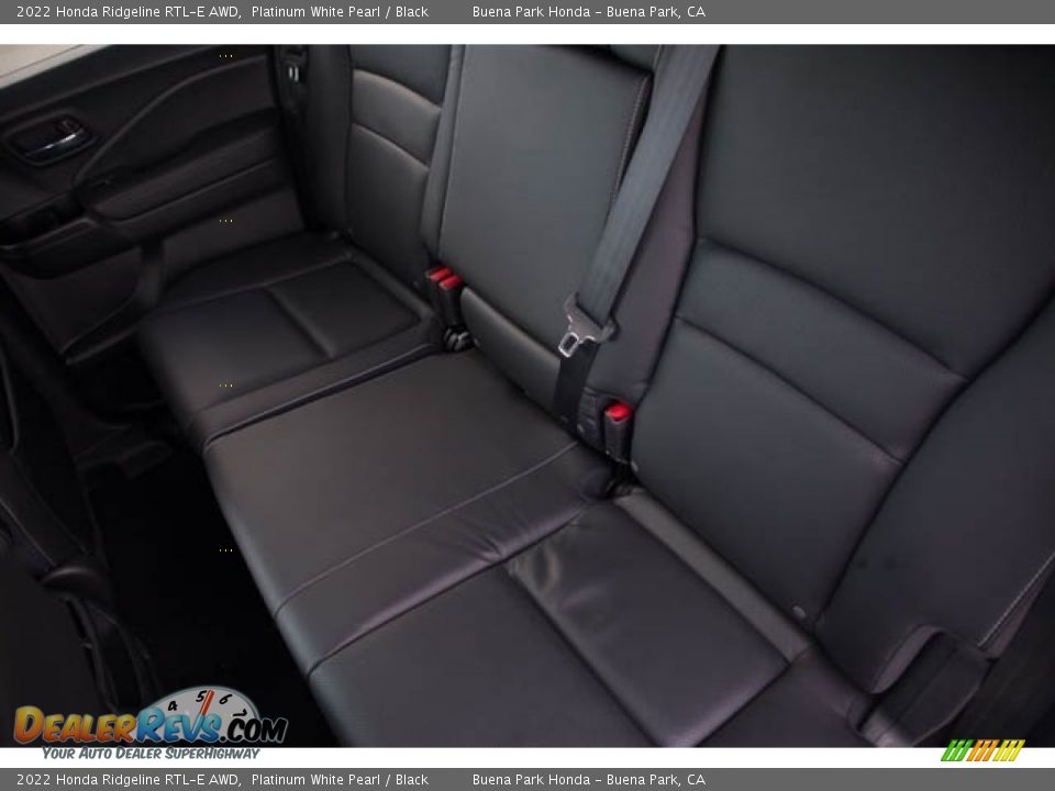 2022 Honda Ridgeline RTL-E AWD Platinum White Pearl / Black Photo #28