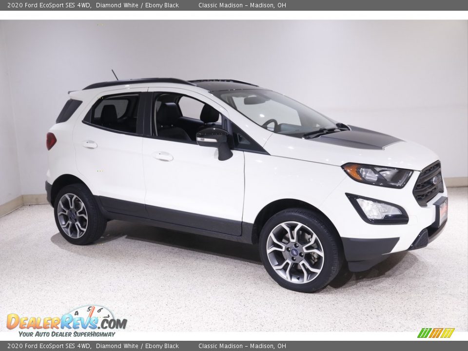 2020 Ford EcoSport SES 4WD Diamond White / Ebony Black Photo #1