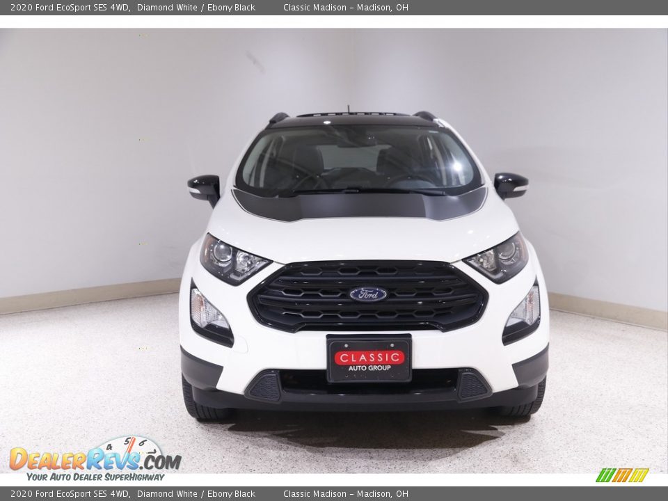 2020 Ford EcoSport SES 4WD Diamond White / Ebony Black Photo #2