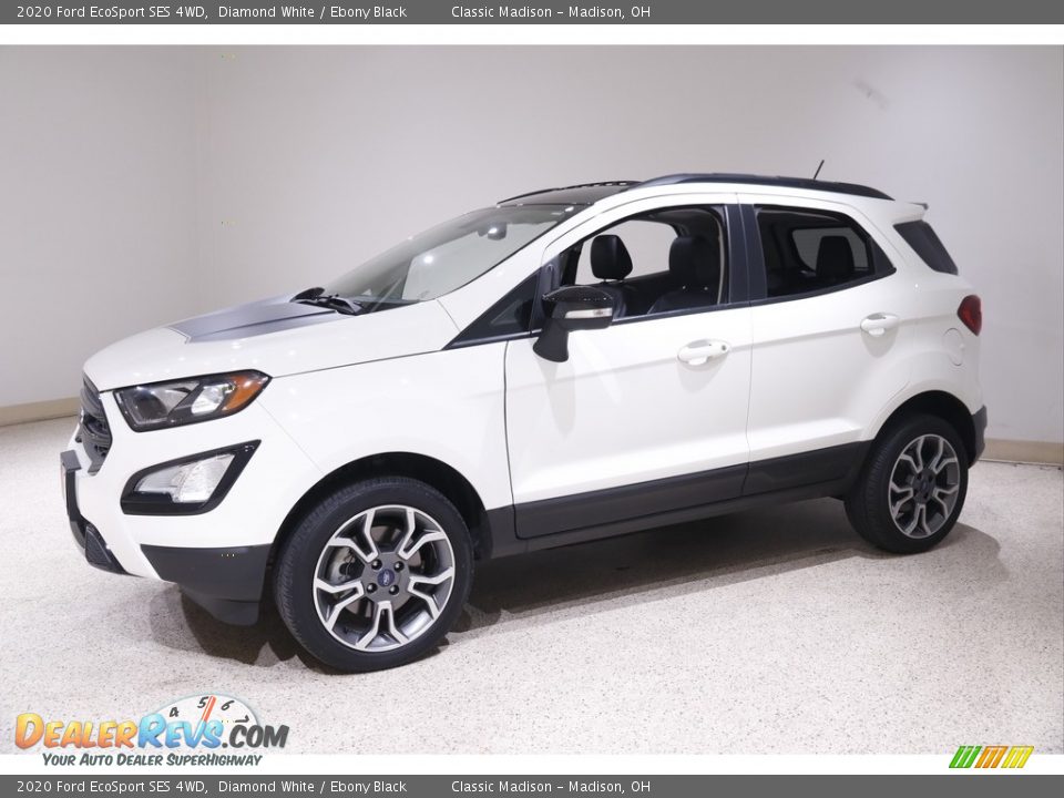 2020 Ford EcoSport SES 4WD Diamond White / Ebony Black Photo #3