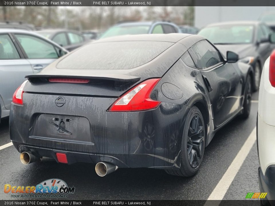 2016 Nissan 370Z Coupe Pearl White / Black Photo #2