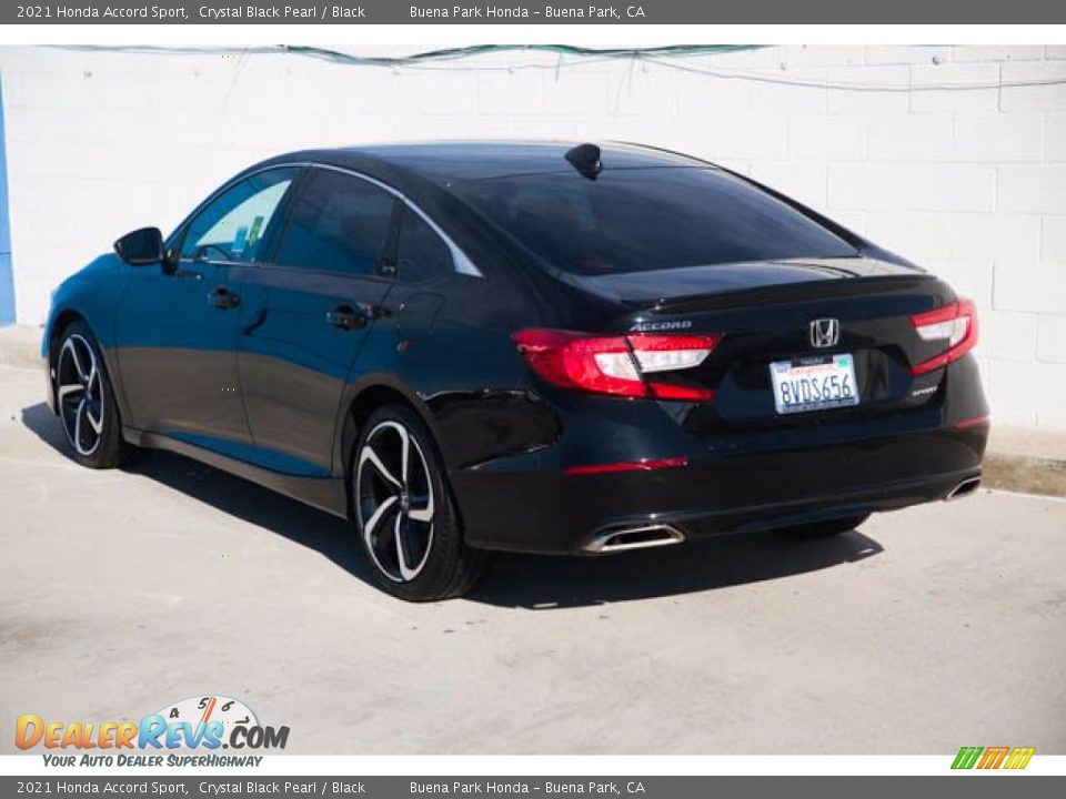 2021 Honda Accord Sport Crystal Black Pearl / Black Photo #2
