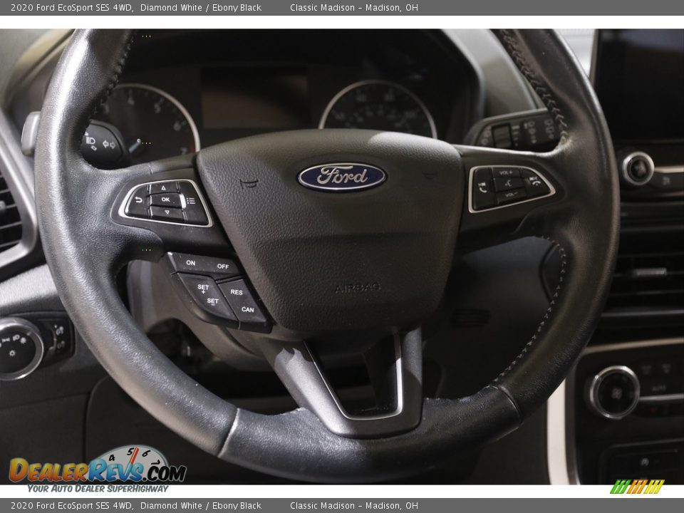 2020 Ford EcoSport SES 4WD Diamond White / Ebony Black Photo #7
