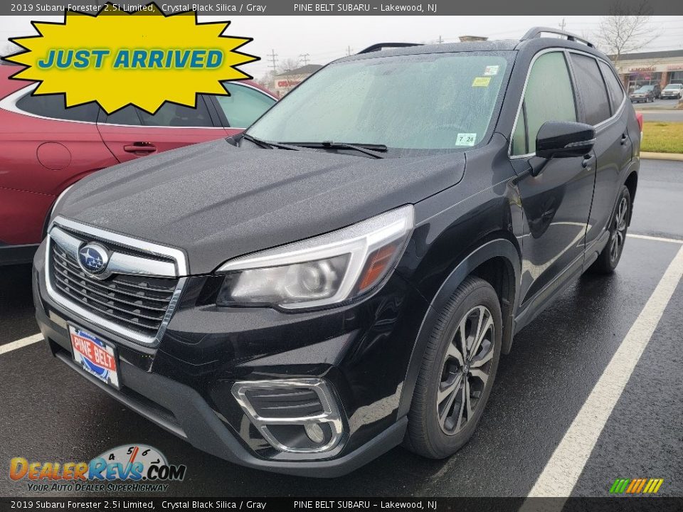 2019 Subaru Forester 2.5i Limited Crystal Black Silica / Gray Photo #1