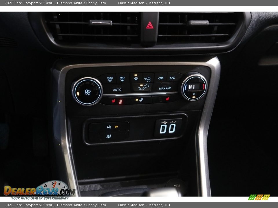 2020 Ford EcoSport SES 4WD Diamond White / Ebony Black Photo #12
