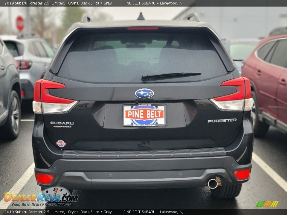 2019 Subaru Forester 2.5i Limited Crystal Black Silica / Gray Photo #3