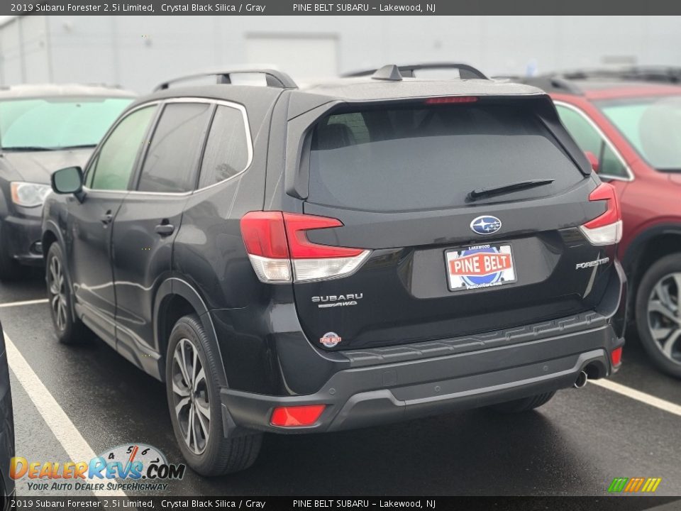 2019 Subaru Forester 2.5i Limited Crystal Black Silica / Gray Photo #4