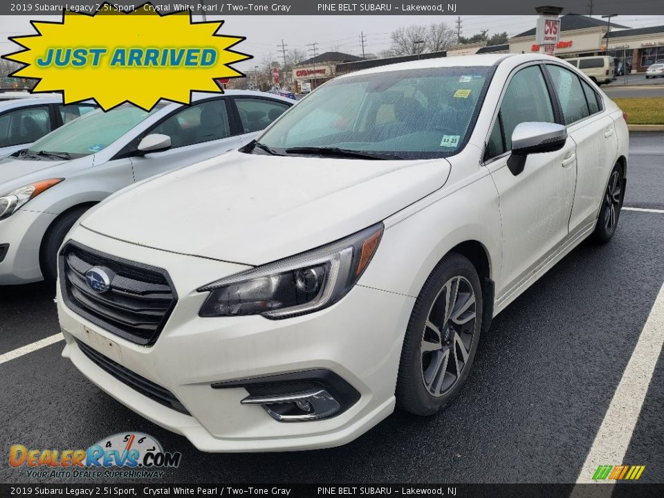 2019 Subaru Legacy 2.5i Sport Crystal White Pearl / Two-Tone Gray Photo #1