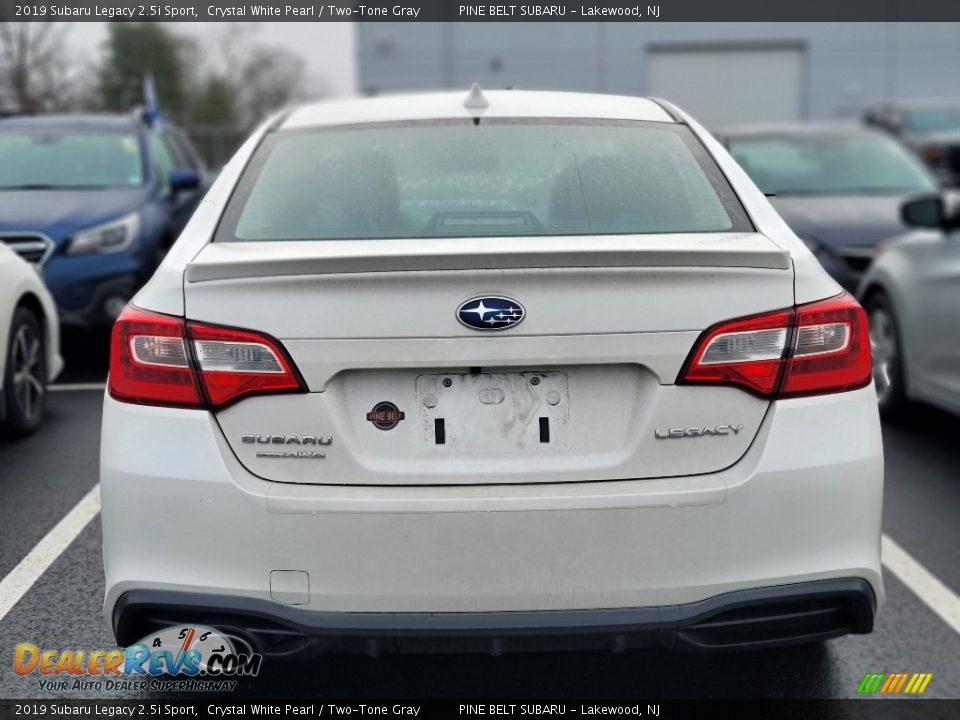 2019 Subaru Legacy 2.5i Sport Crystal White Pearl / Two-Tone Gray Photo #3