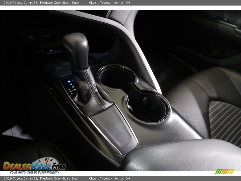 2019 Toyota Camry SE Predawn Gray Mica / Black Photo #12