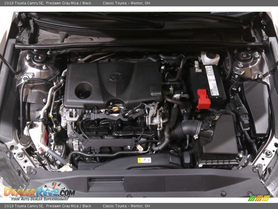 2019 Toyota Camry SE Predawn Gray Mica / Black Photo #17
