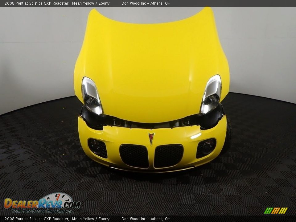 2008 Pontiac Solstice GXP Roadster Mean Yellow / Ebony Photo #5