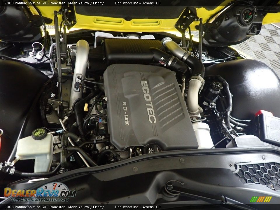 2008 Pontiac Solstice GXP Roadster Mean Yellow / Ebony Photo #6