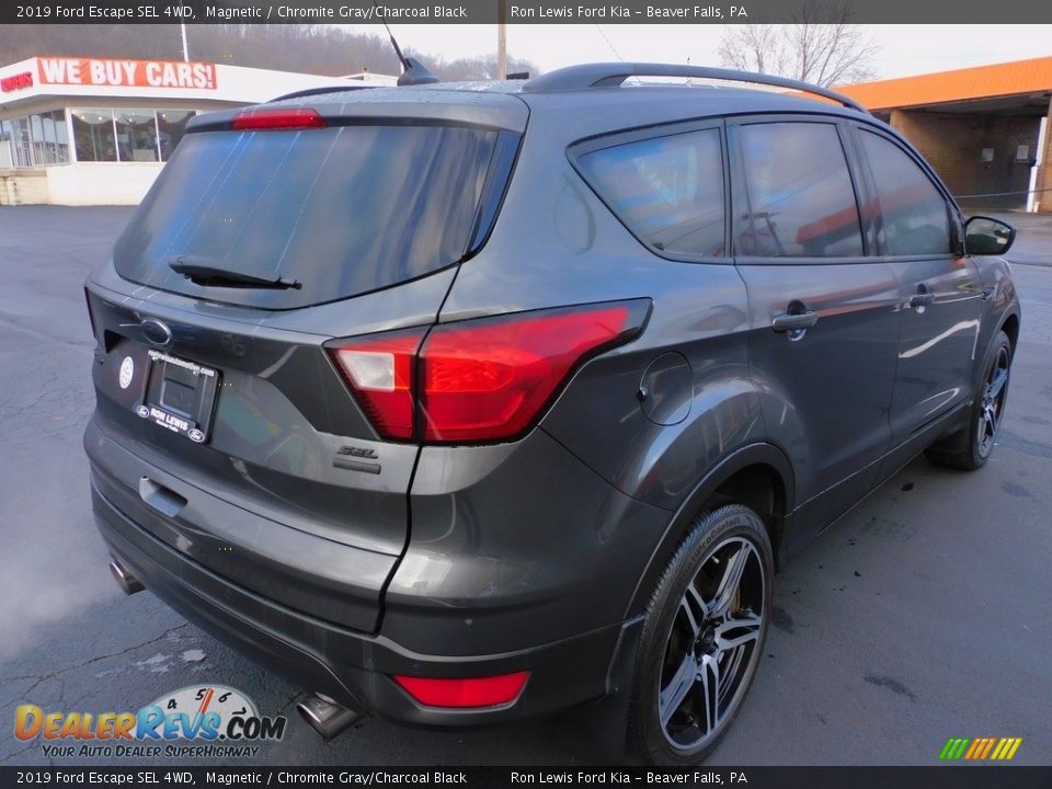 2019 Ford Escape SEL 4WD Magnetic / Chromite Gray/Charcoal Black Photo #2