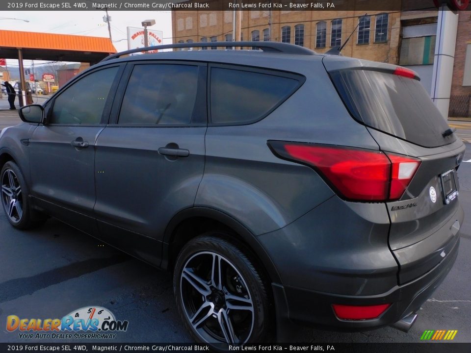 2019 Ford Escape SEL 4WD Magnetic / Chromite Gray/Charcoal Black Photo #5