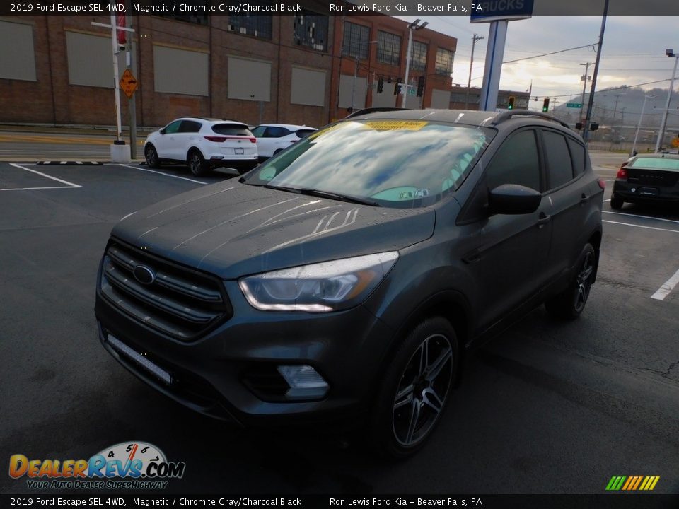 2019 Ford Escape SEL 4WD Magnetic / Chromite Gray/Charcoal Black Photo #7