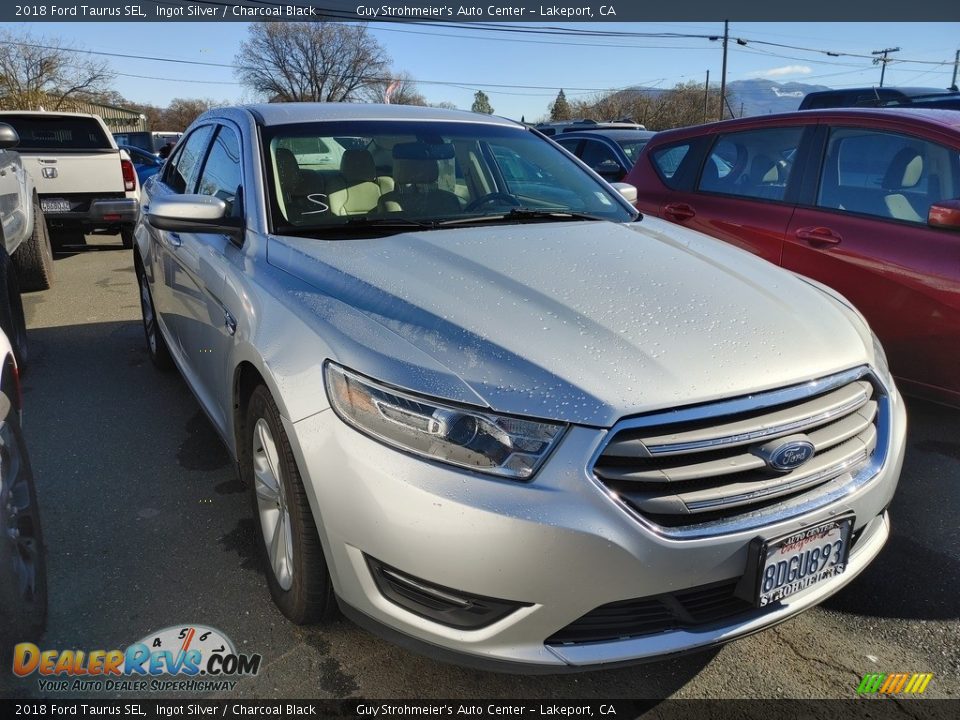 2018 Ford Taurus SEL Ingot Silver / Charcoal Black Photo #1