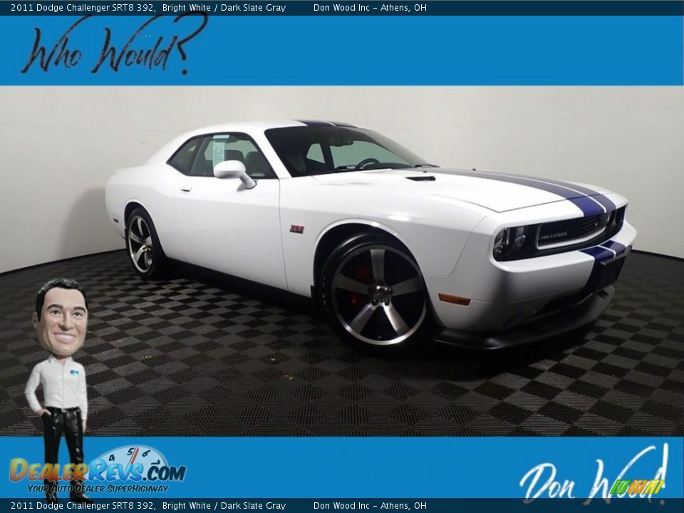 2011 Dodge Challenger SRT8 392 Bright White / Dark Slate Gray Photo #1