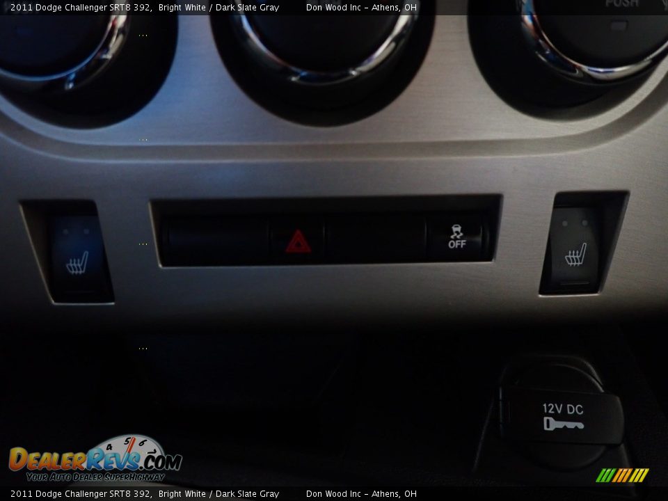 2011 Dodge Challenger SRT8 392 Bright White / Dark Slate Gray Photo #2