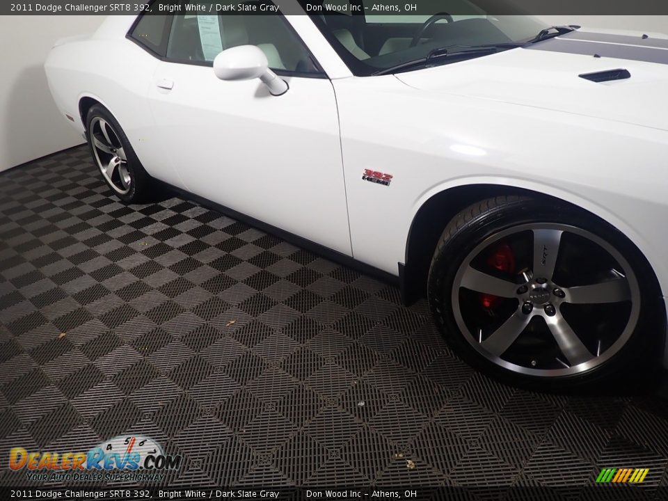 2011 Dodge Challenger SRT8 392 Bright White / Dark Slate Gray Photo #4