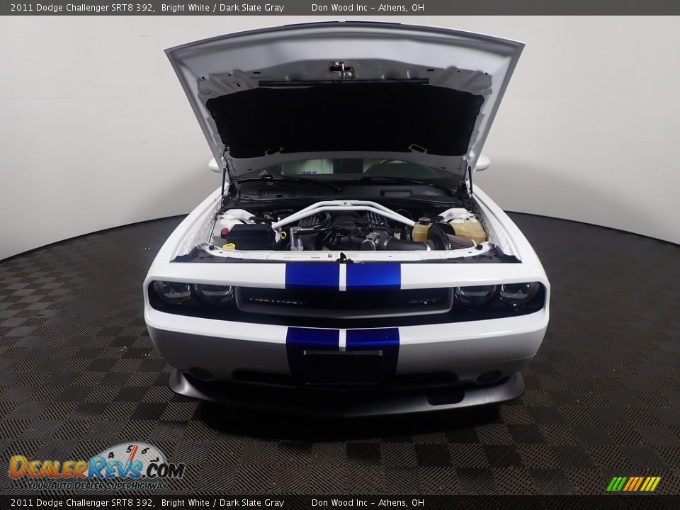 2011 Dodge Challenger SRT8 392 Bright White / Dark Slate Gray Photo #6