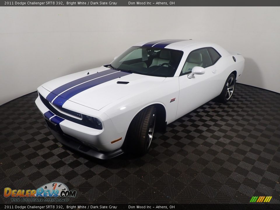 2011 Dodge Challenger SRT8 392 Bright White / Dark Slate Gray Photo #8
