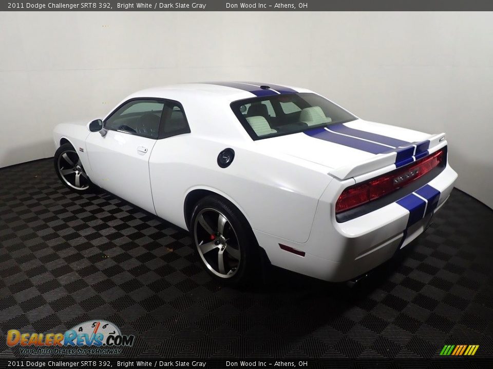 2011 Dodge Challenger SRT8 392 Bright White / Dark Slate Gray Photo #10
