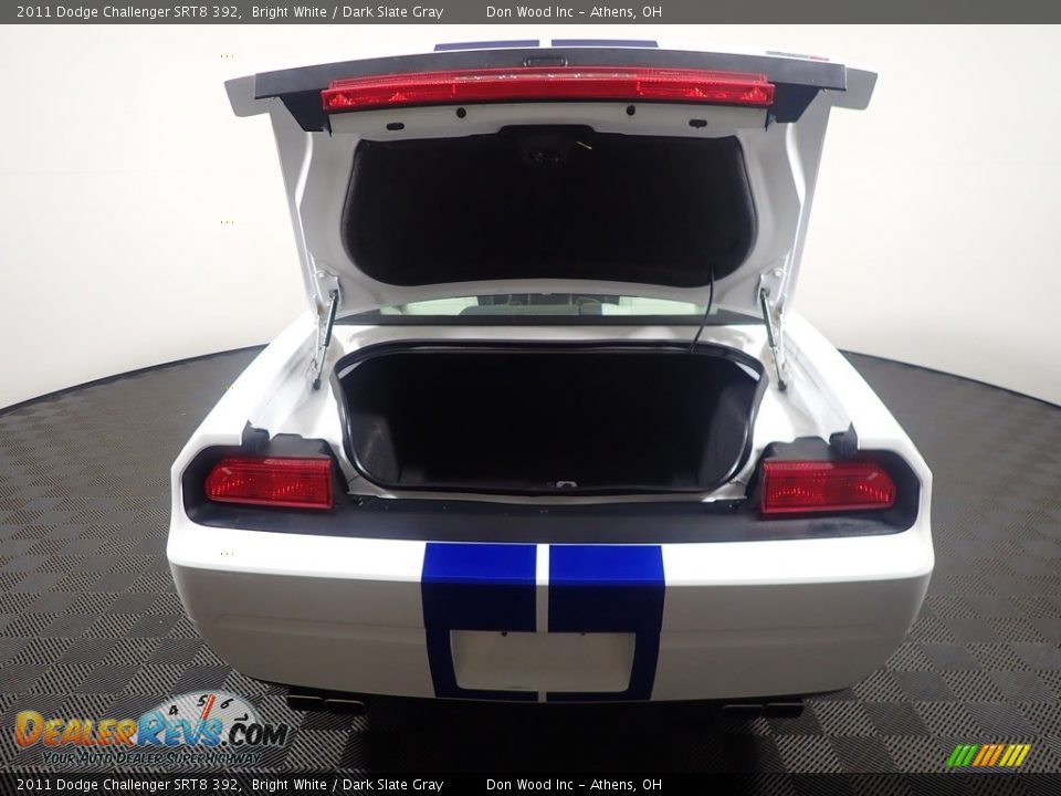 2011 Dodge Challenger SRT8 392 Bright White / Dark Slate Gray Photo #12