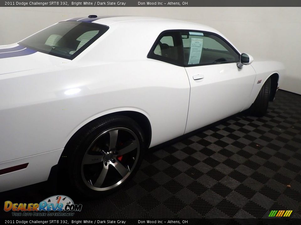 2011 Dodge Challenger SRT8 392 Bright White / Dark Slate Gray Photo #16