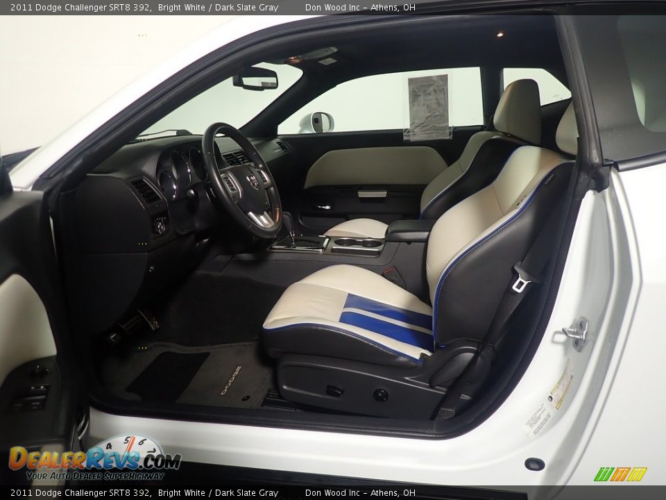 2011 Dodge Challenger SRT8 392 Bright White / Dark Slate Gray Photo #19
