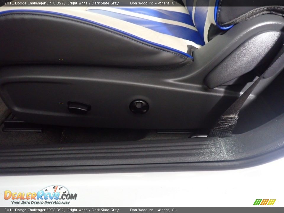 2011 Dodge Challenger SRT8 392 Bright White / Dark Slate Gray Photo #20