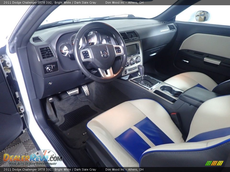 2011 Dodge Challenger SRT8 392 Bright White / Dark Slate Gray Photo #21