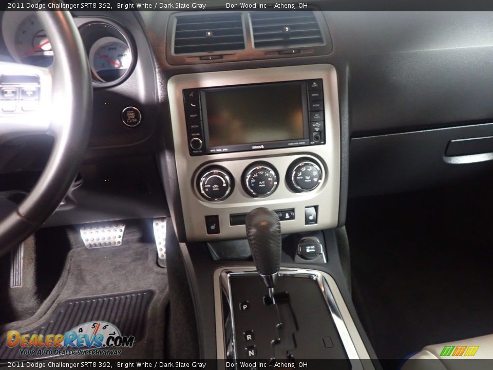2011 Dodge Challenger SRT8 392 Bright White / Dark Slate Gray Photo #22