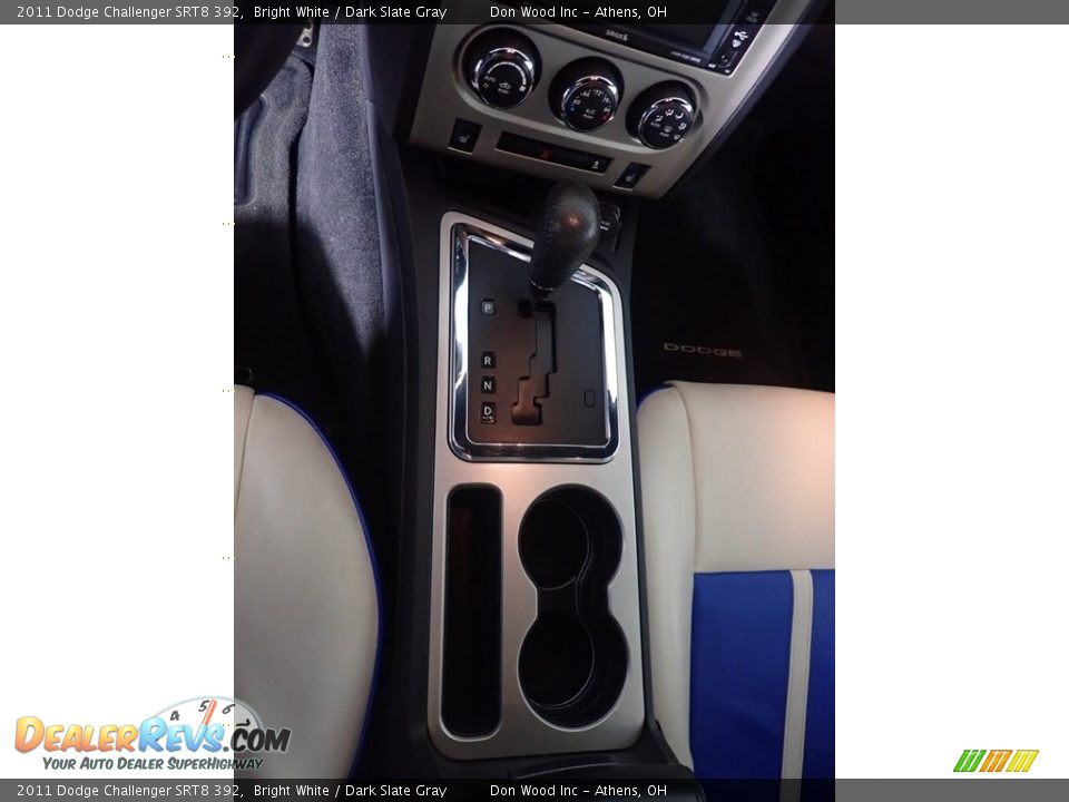 2011 Dodge Challenger SRT8 392 Bright White / Dark Slate Gray Photo #29