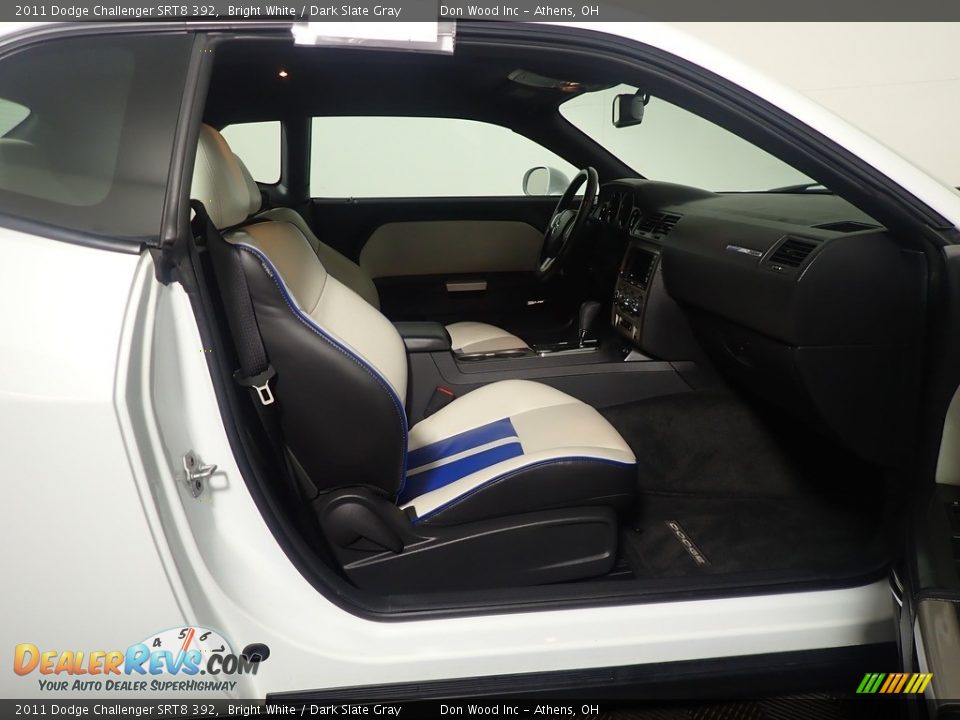 2011 Dodge Challenger SRT8 392 Bright White / Dark Slate Gray Photo #32